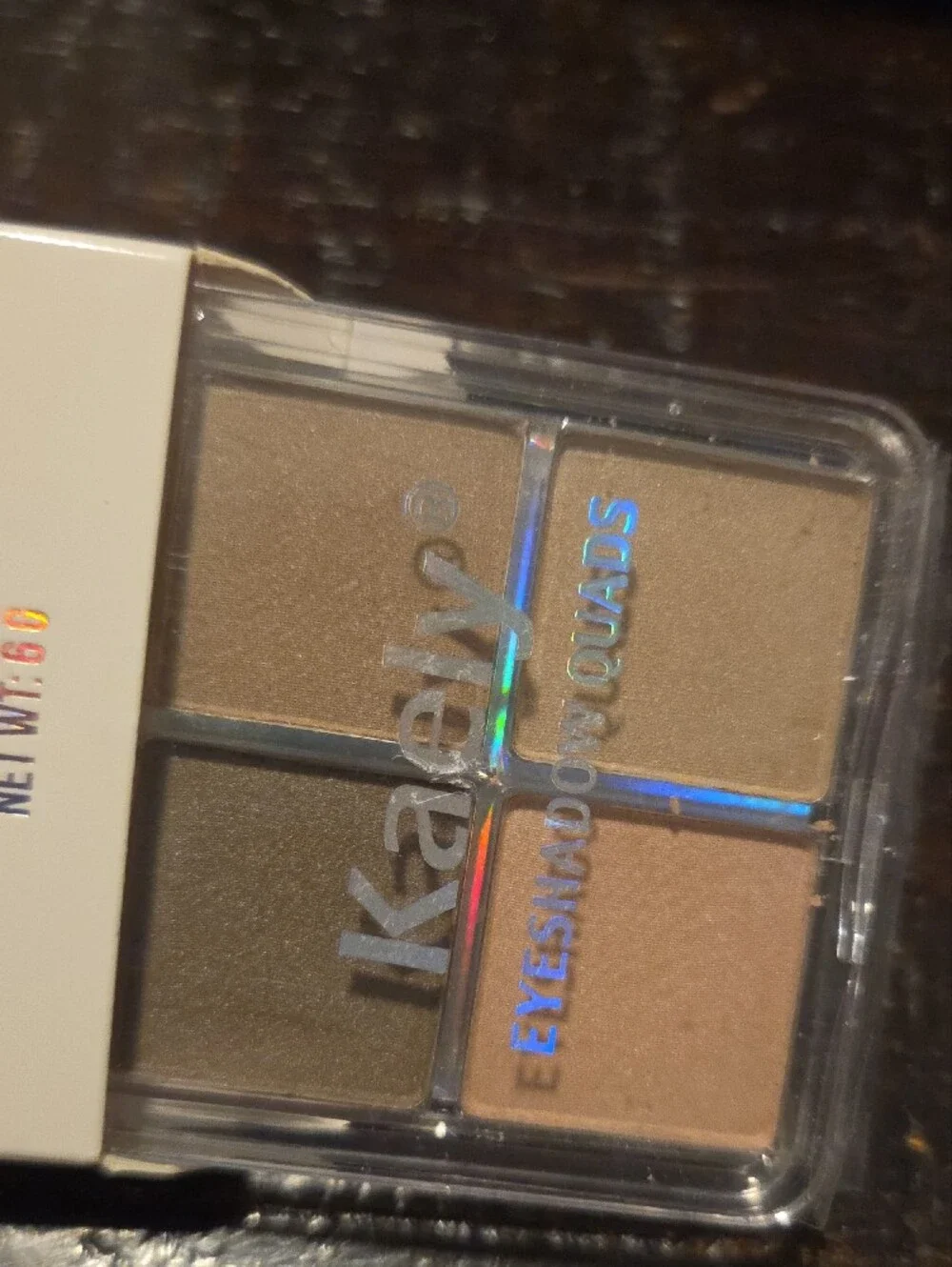 Kaely Neutral Eyeshadow Quads - Brown & Tan 09